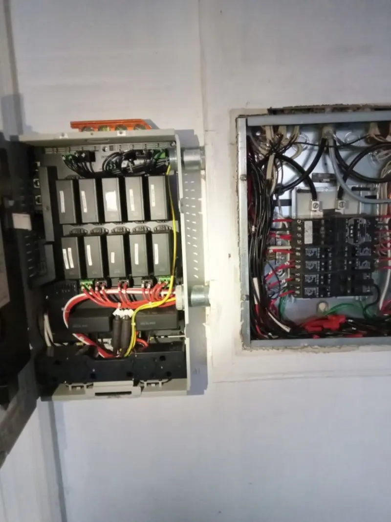 Electrical panel upgrade completed for Indoor Lighting Installation in Oglesby